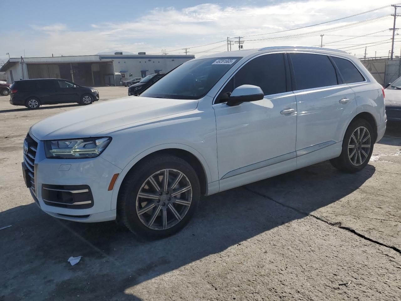 2018 Audi Q7 Premium Plus იყიდება Sun Valley-ში, CA - Mechanical