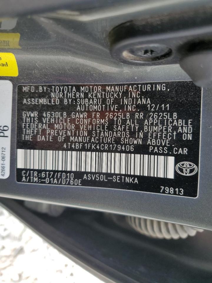 2012 Toyota Camry - Image 12