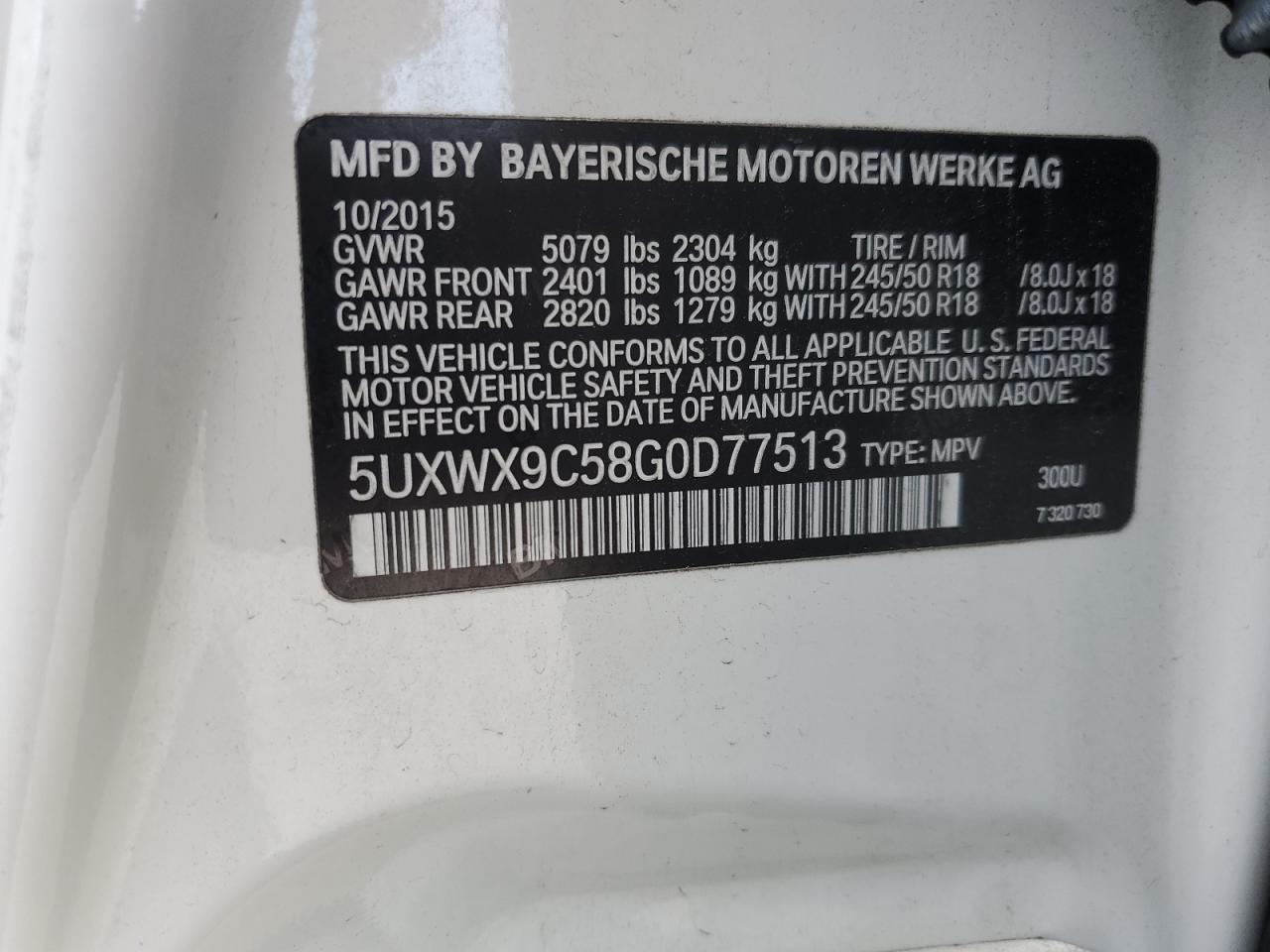 2016 BMW X3 - Image 13