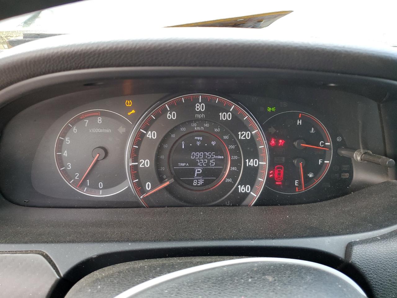 1HGCR2F5XGA158949 HONDA ACCORD 2016