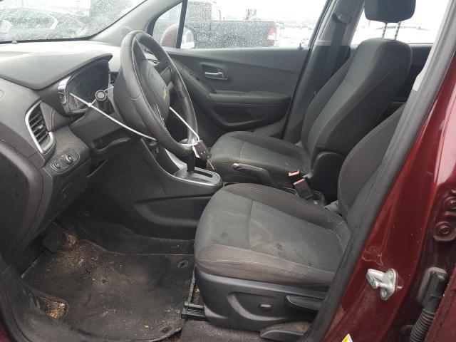  CHEVROLET TRAX 2017 Burgundy