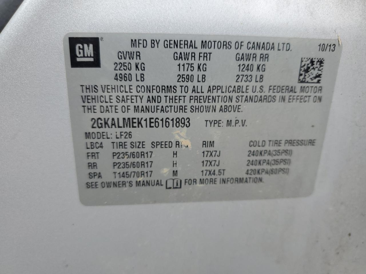 2014 GMC Terrain - Image 16