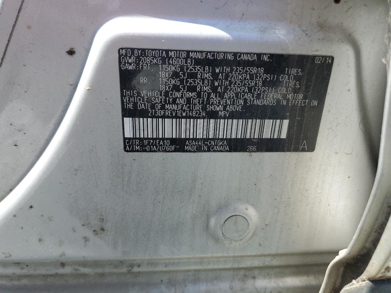 2014 Toyota RAV 4 - Image 15