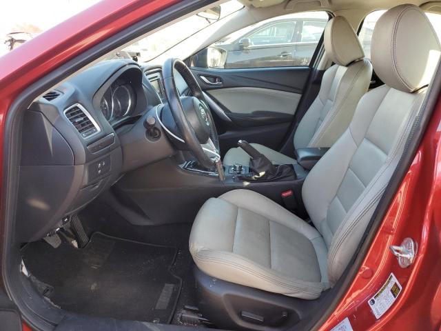  MAZDA 6 2014 Czerwony