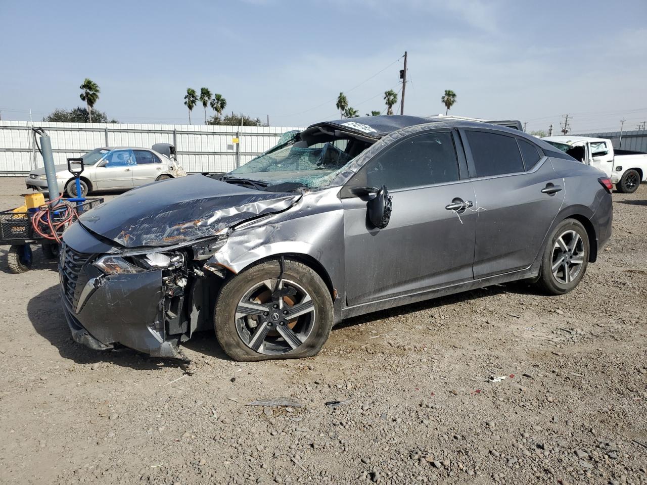 2024 Nissan Sentra Sv en Venta en Mercedes, TX - Rollover