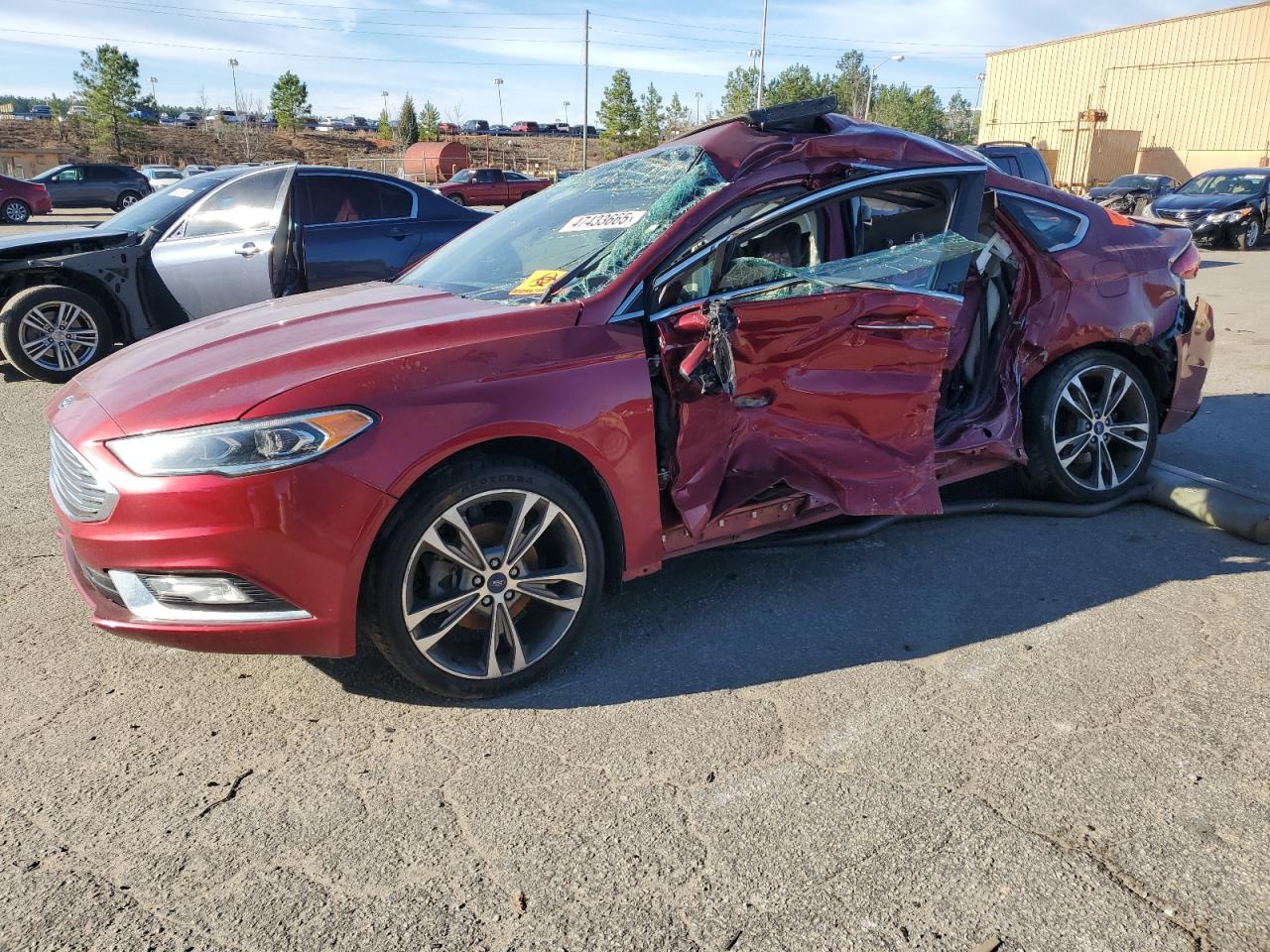 2017 Ford Fusion Titanium for Sale in Gaston, SC - All Over