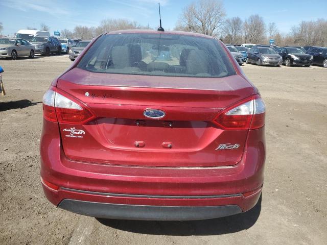  FORD FIESTA 2017 Czerwony