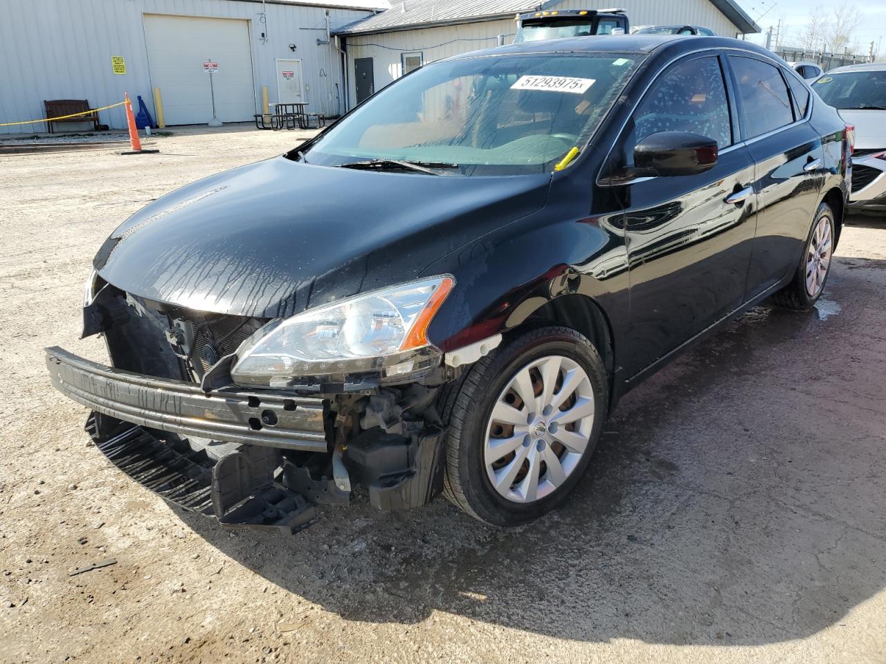 2015 Nissan Sentra S на продаже в Pekin, IL - Front End