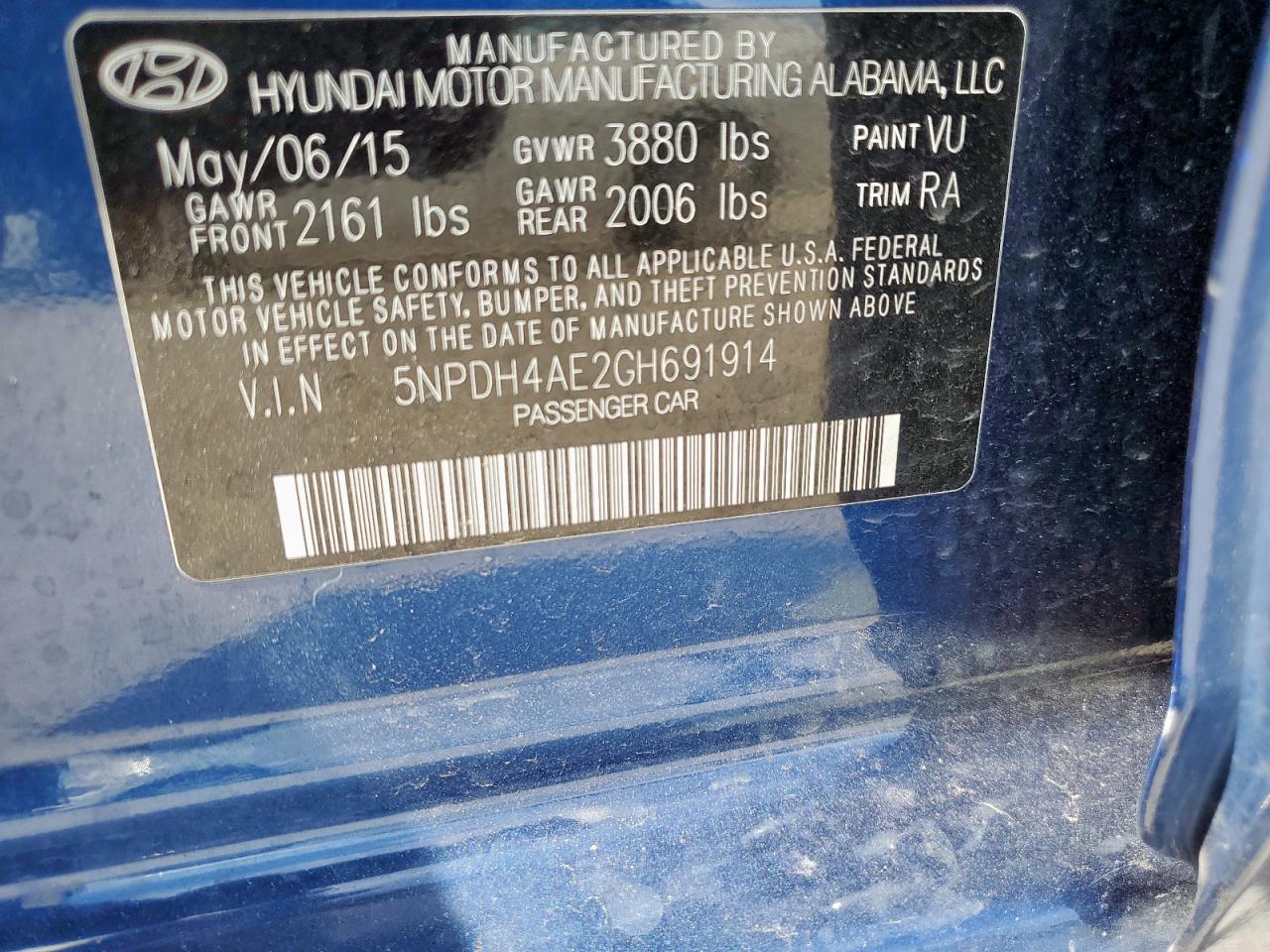 2016 Hyundai Elantra - Image 13
