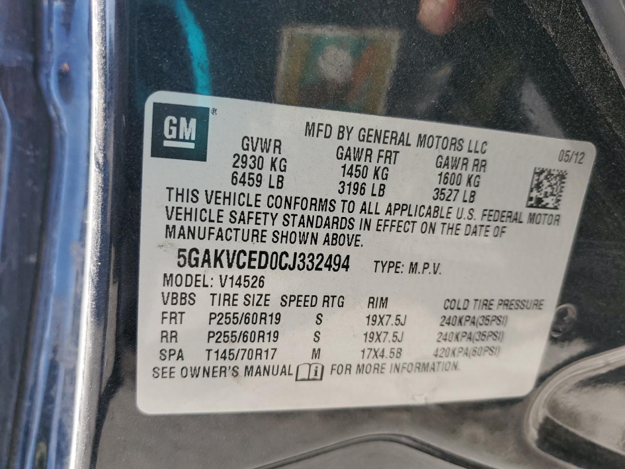 2012 Buick Enclave - Image 14
