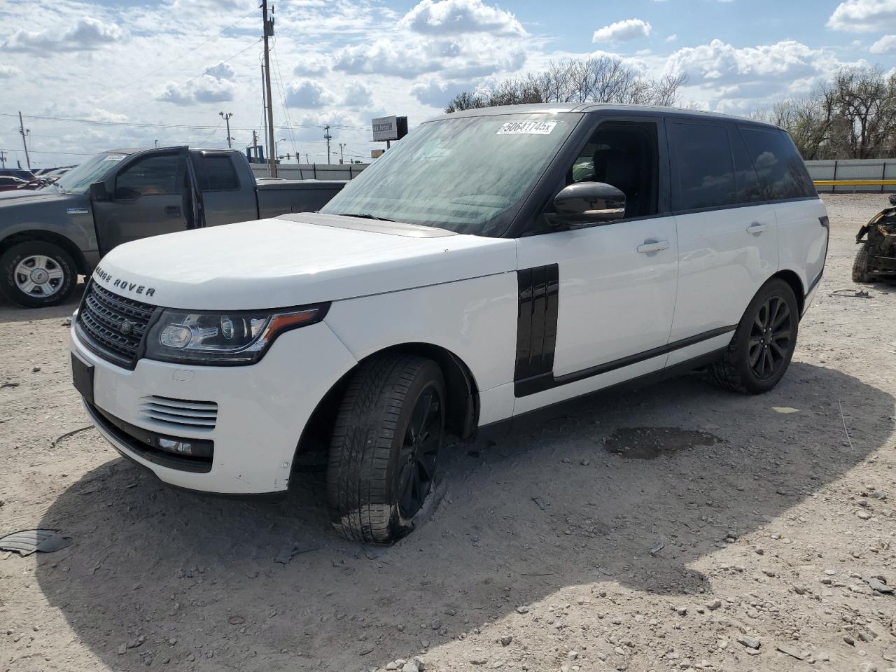 2015 Land Rover Range Rover Hse продається в Oklahoma City, OK - Side