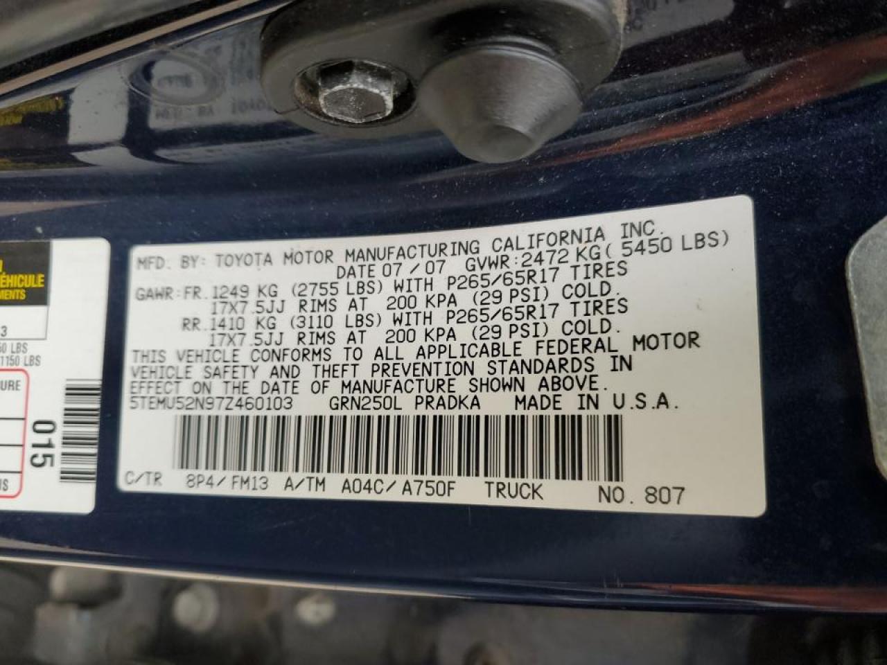 2007 Toyota Tacoma - Image 13