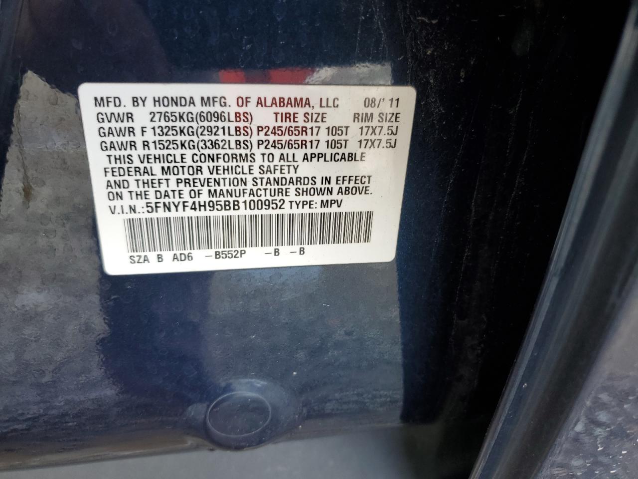 2011 Honda Pilot - Image 15