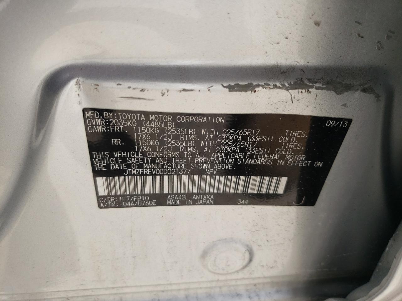 2013 Toyota RAV 4 - Image 15