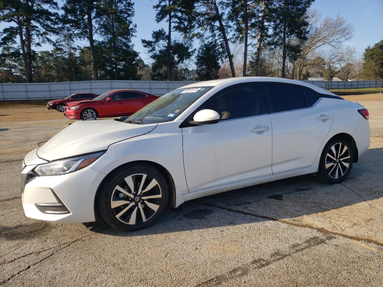 2022 Nissan Sentra Sv for Sale in Longview, TX - Front End