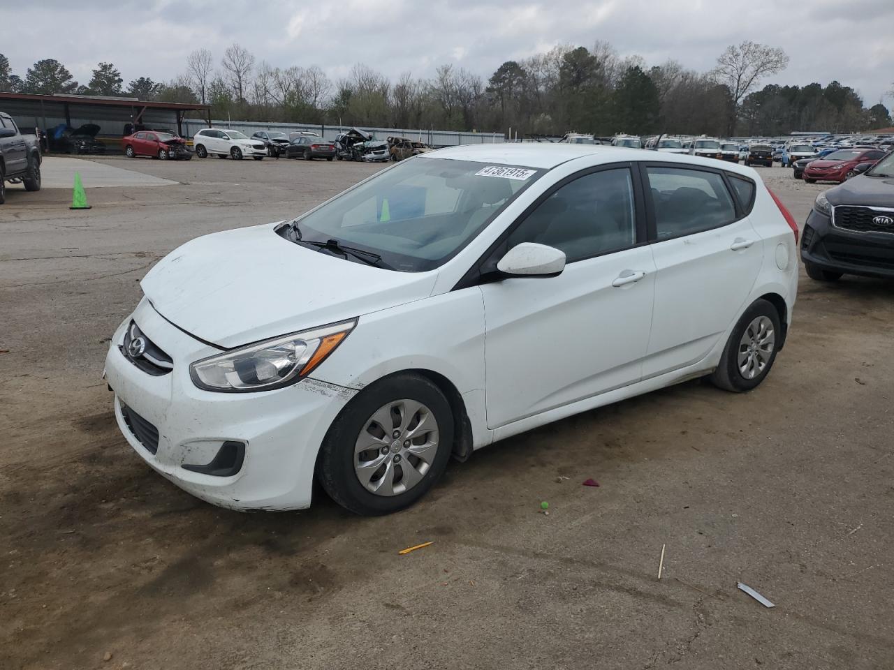 2015 Hyundai Accent Gs en Venta en Florence, MS - Front End