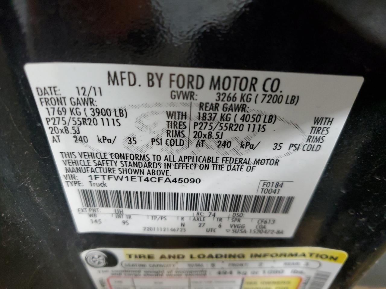 2012 Ford F-150 - Image 12