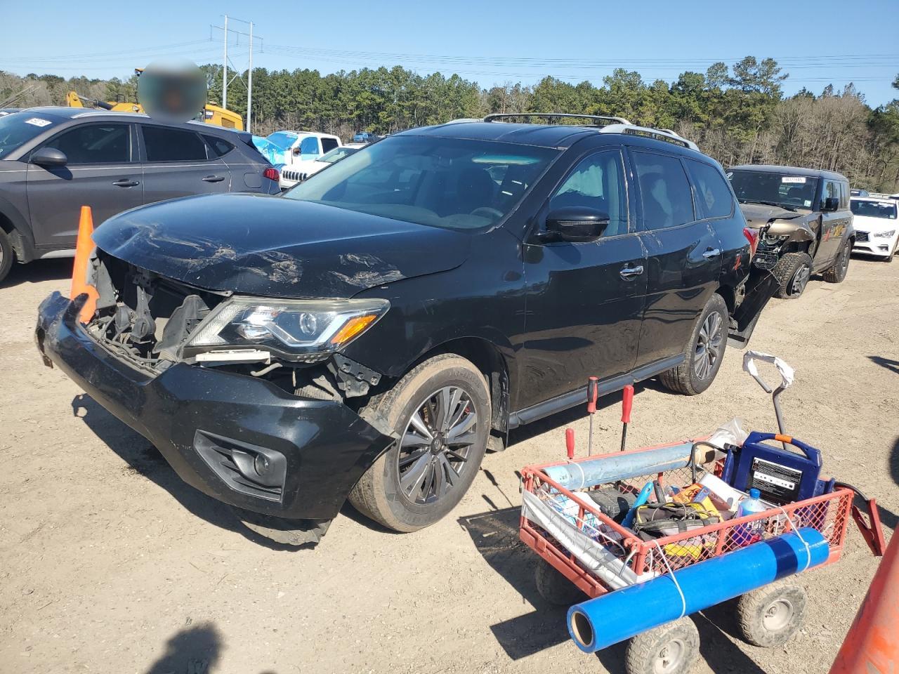 2018 Nissan Pathfinder S for Sale in Greenwell Springs, LA - Front End