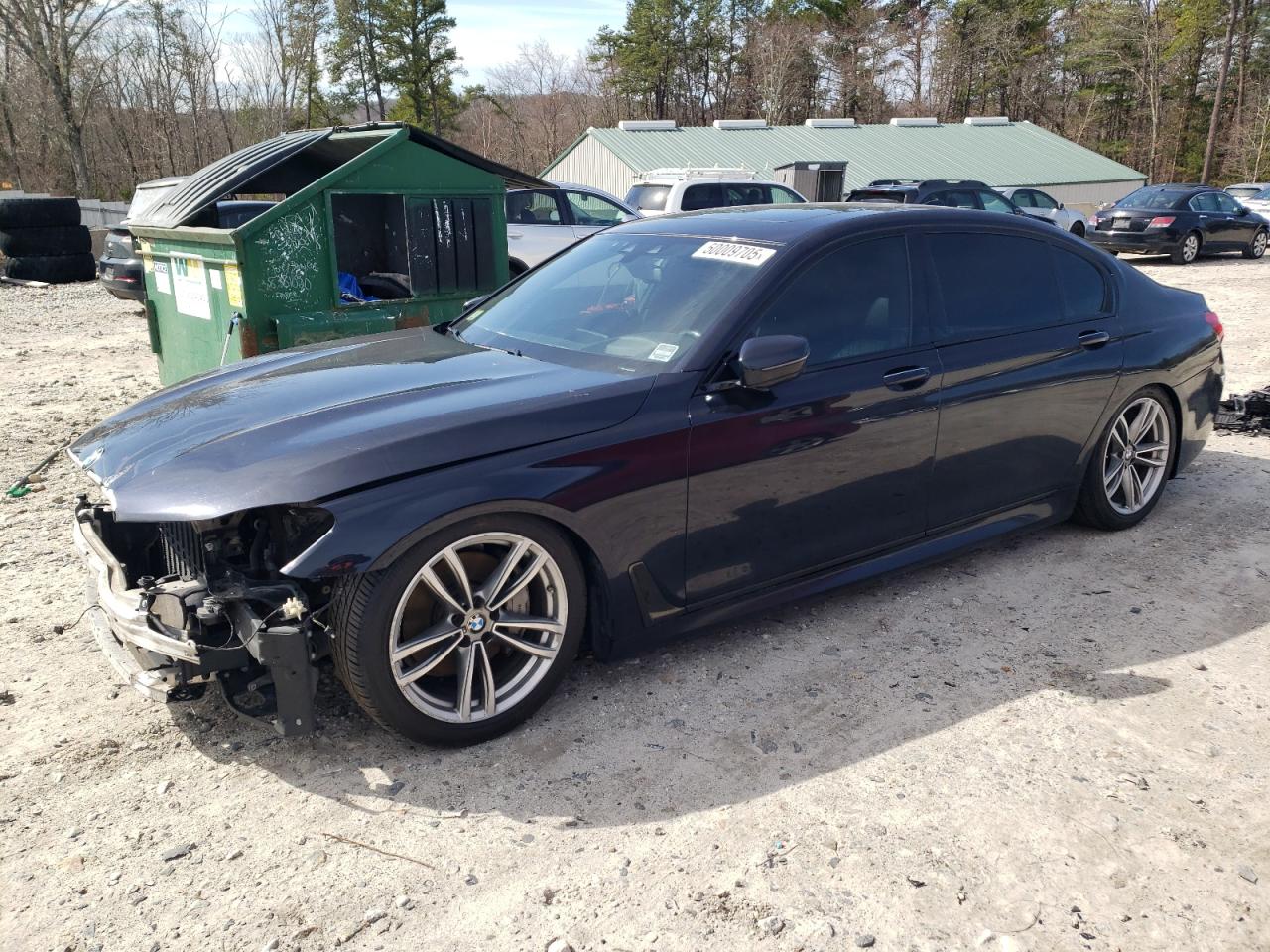 2019 Bmw 740 Xi продається в West Warren, MA - Front End
