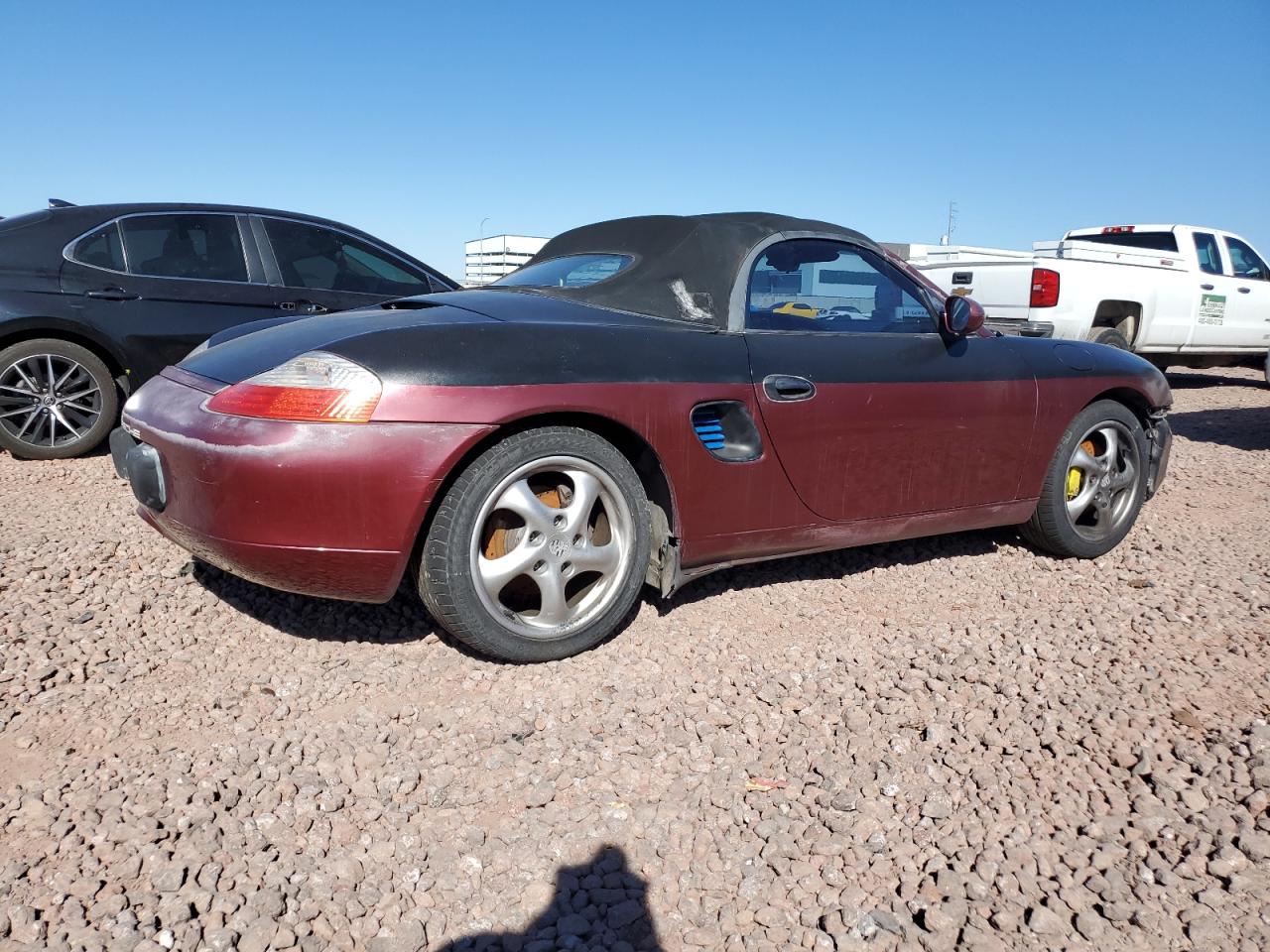 1997 Porsche Boxster brown null gasoline WP0CA2985VS622720 photo #4