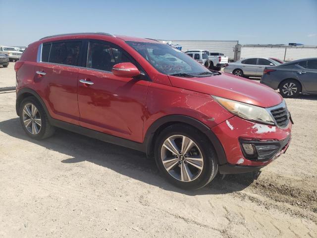  KIA SPORTAGE 2014 Czerwony