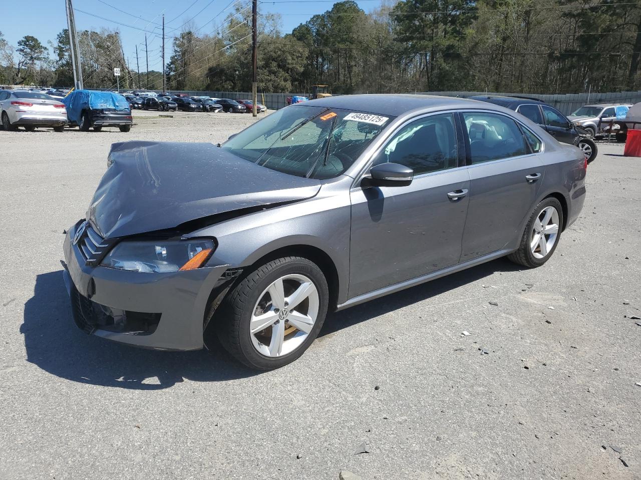 2014 Volkswagen Passat Se zu verkaufen in Savannah, GA - Front End