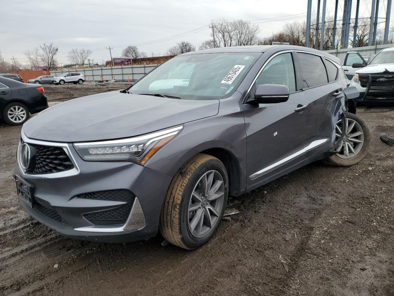 2021 Acura Rdx Technology for Sale in Chicago Heights, IL - Rear End