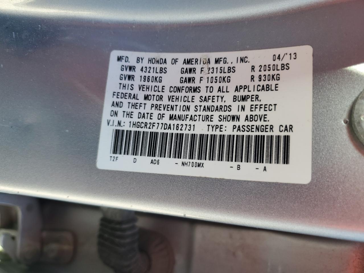 2013 Honda Accord - Image 12