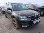 2014 SKODA YETI BLACK for sale at Copart PETERLEE