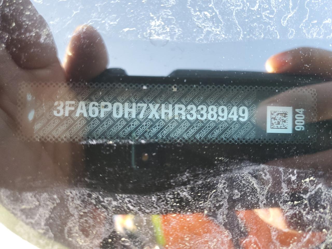 3FA6P0H7XHR338949 FORD FUSION 2017