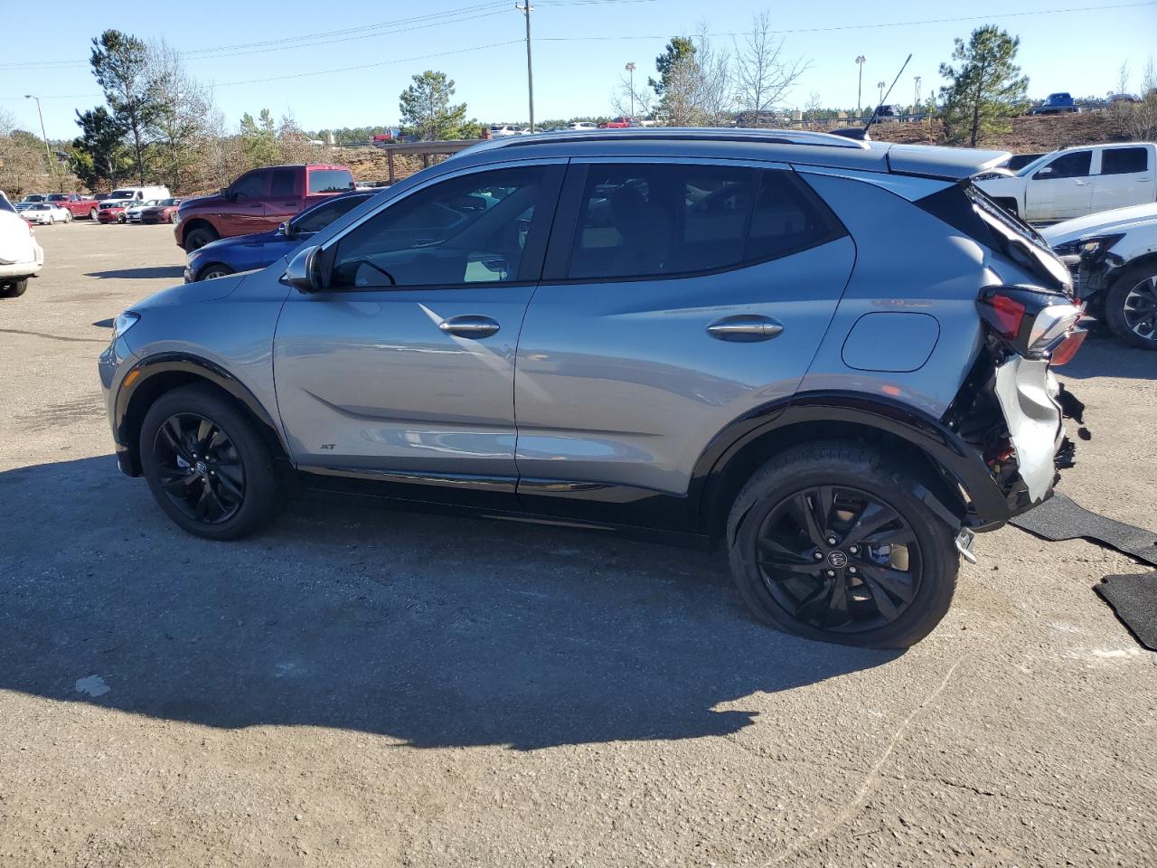 2025 Buick Encore Gx Sport Touring silver null gas KL4AMDSL4SB001581 photo #3