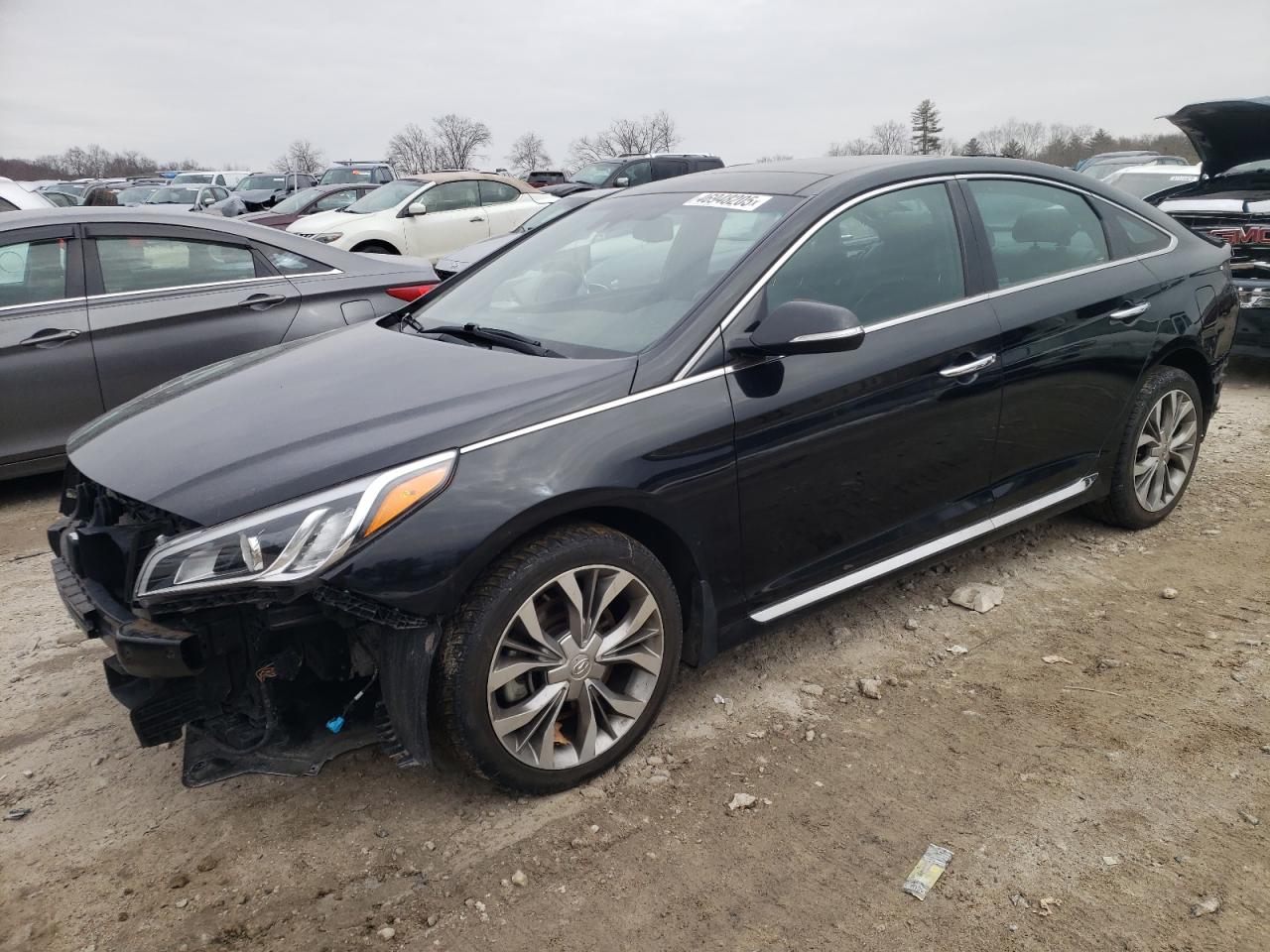 2017 Hyundai Sonata Sport zu verkaufen in West Warren, MA - Front End