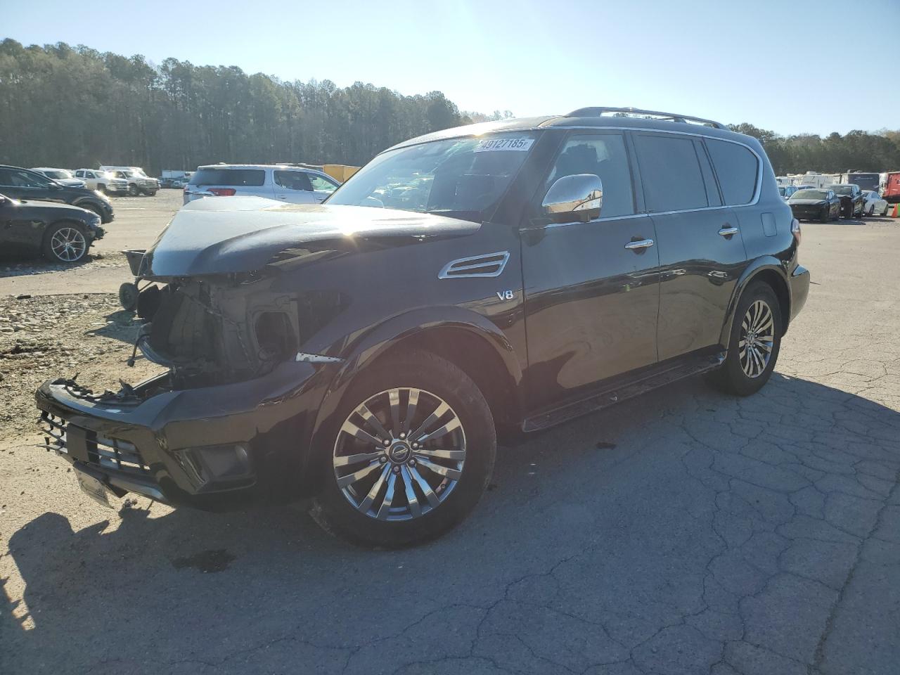 2019 Nissan Armada Platinum na sprzedaż w Florence, MS - Front End