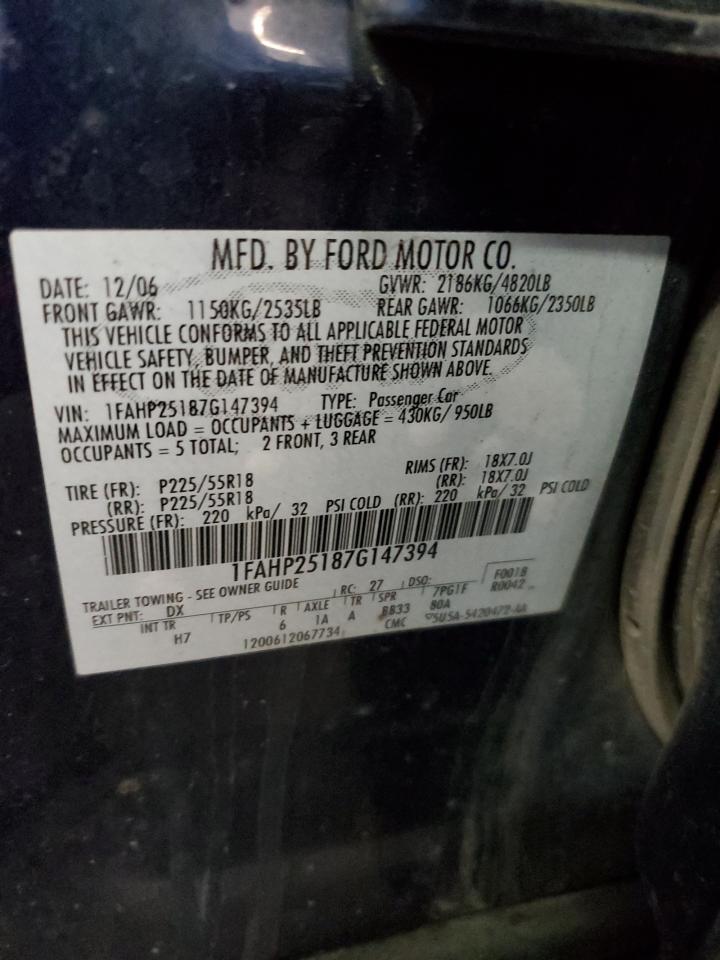 2007 Ford Five Hundred - Image 12