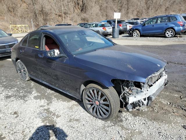  MERCEDES-BENZ C-CLASS 2015 Синій