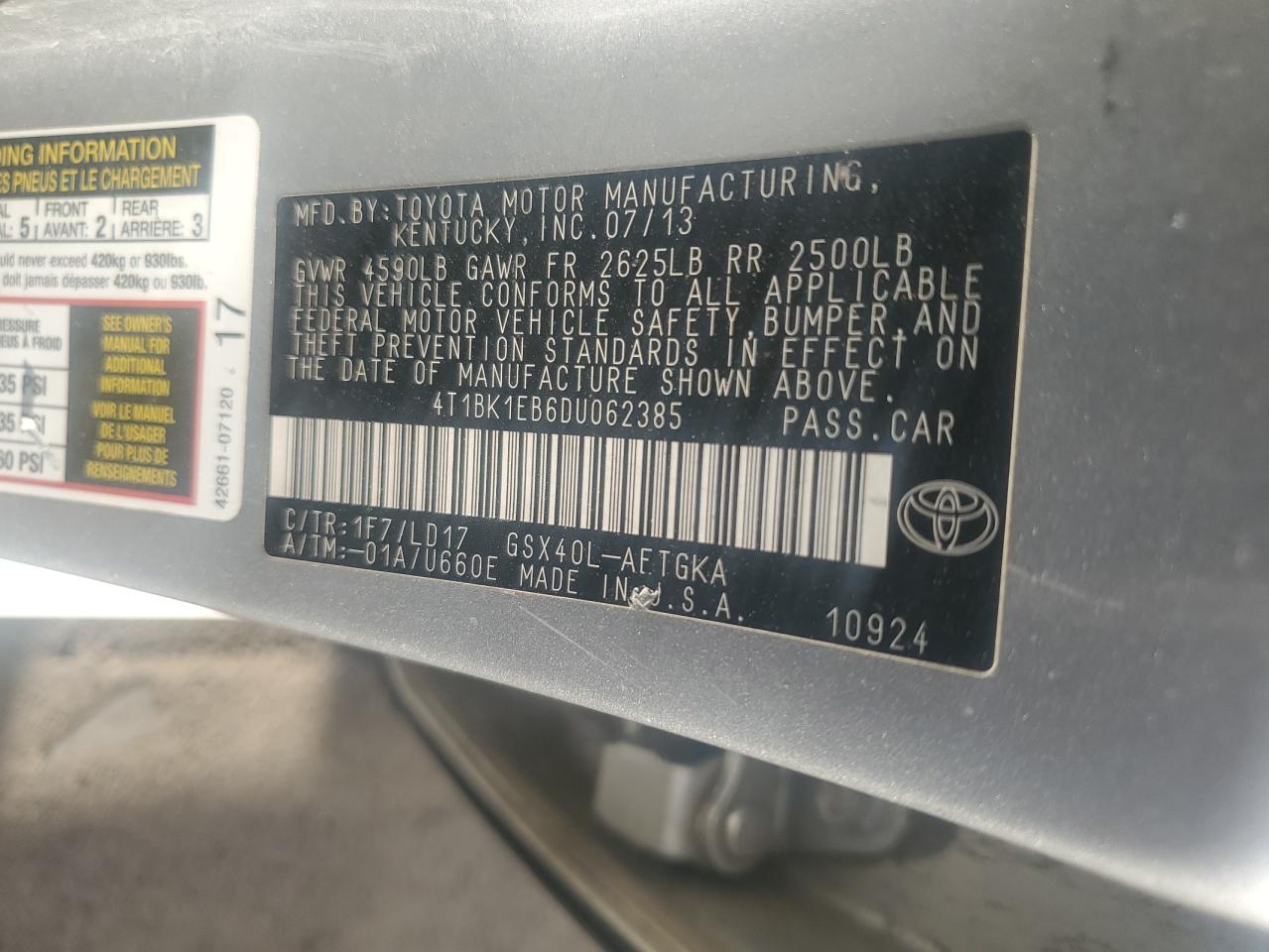 2013 Toyota Avalon - Image 12