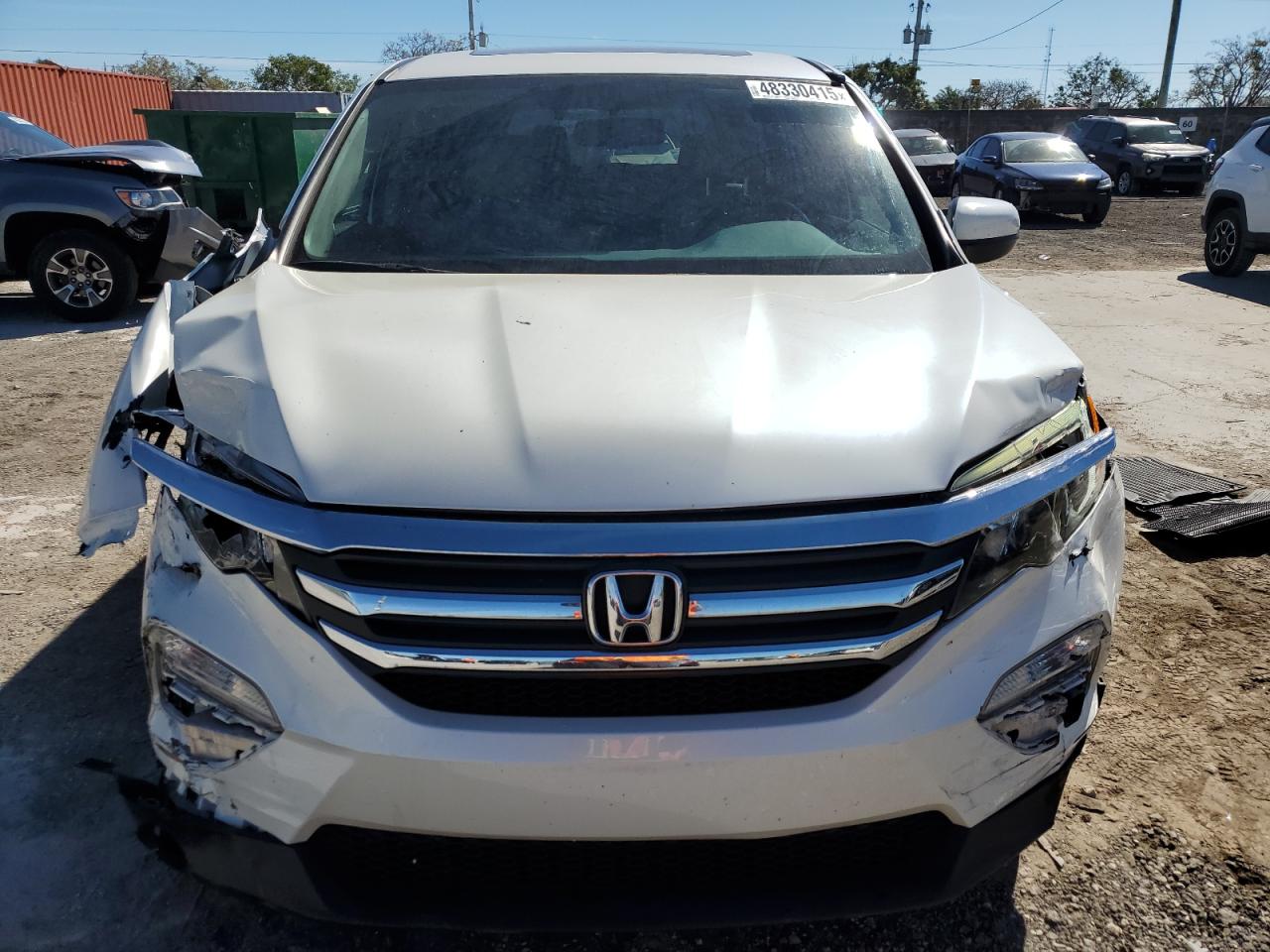 5FNYF5H54GB015143 HONDA PILOT 2016