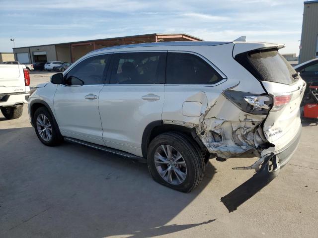  TOYOTA HIGHLANDER 2015 Белы
