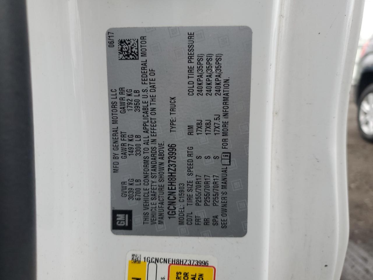 1GCNCNEH8HZ373996 CHEVROLET ALL Models 2017