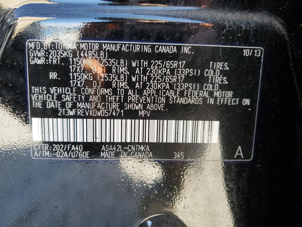 2013 Toyota RAV 4 - Image 15