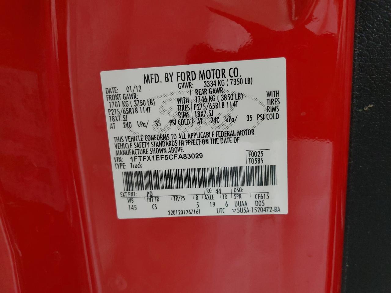 2012 Ford F-150 - Image 12