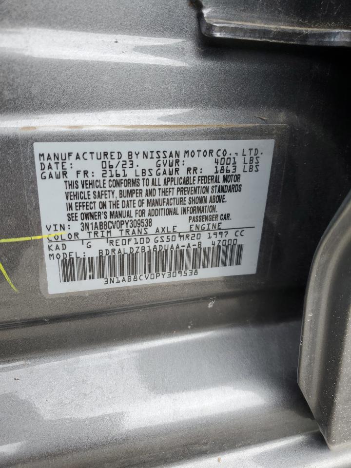 3N1AB8CV0PY309538 NISSAN SENTRA 2023