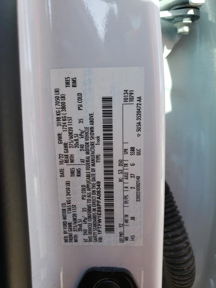 1FTFW1E88PFA08349 FORD F-150 2023