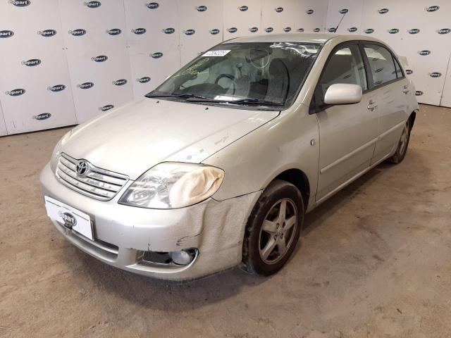 2004 TOYOTA COROLLA T3 for sale at Copart WOLVERHAMPTON