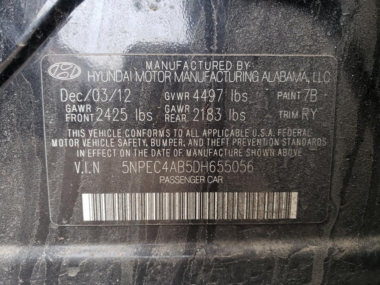 2013 Hyundai Sonata - Image 12