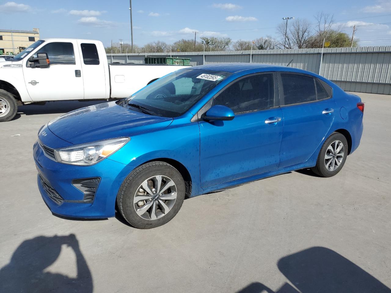 2022 Kia Rio Lx for Sale in Wilmer, TX - Hail