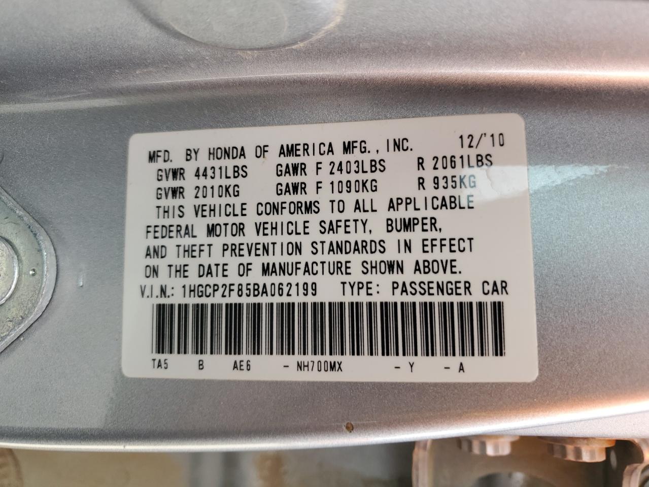 2011 Honda Accord - Image 12