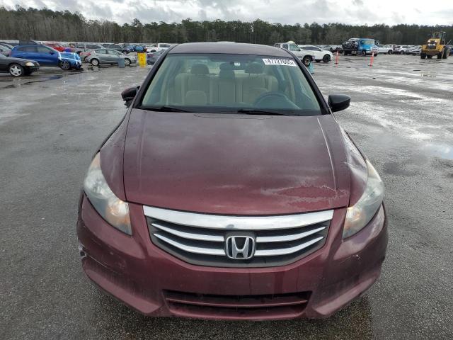  HONDA ACCORD 2012 Бордовый