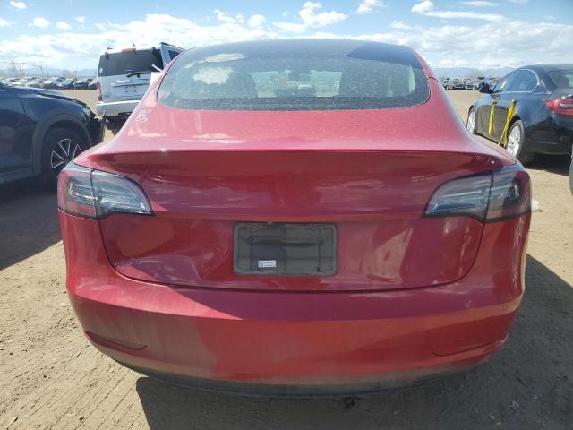 TESLA MODEL 3 2019 Czerwony