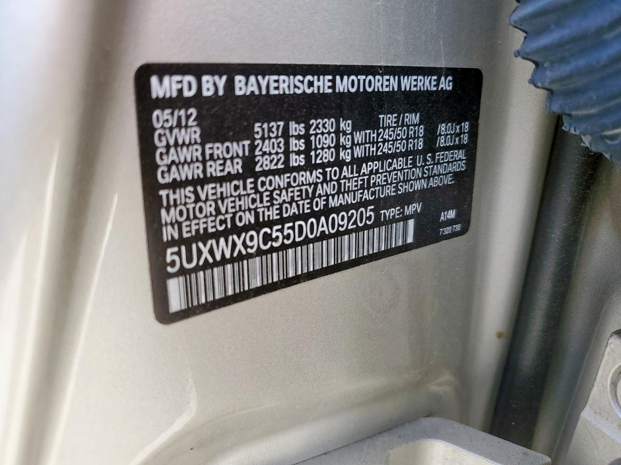 2013 BMW X3 - Image 13